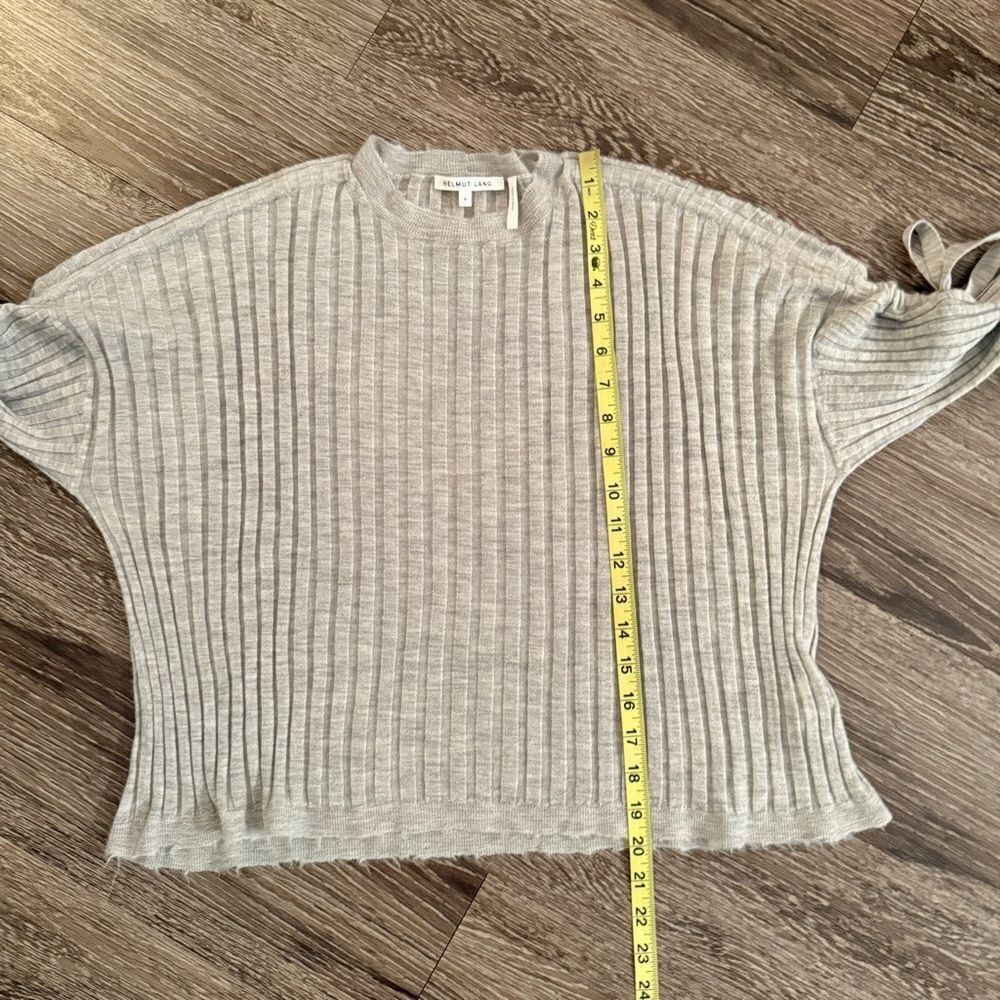 Helmut Lang Ribbed Cashmere Top - Picture 8 of 9